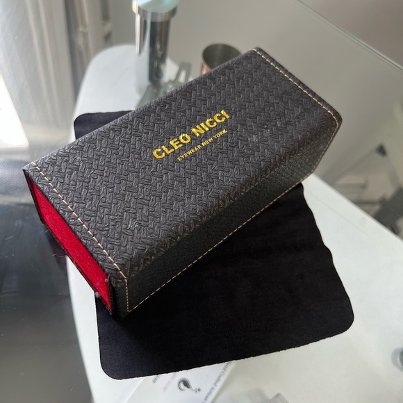 Vintage frames 24 karat gold plated with Multi flash flatlens blue/green. - Picture 6 of 8